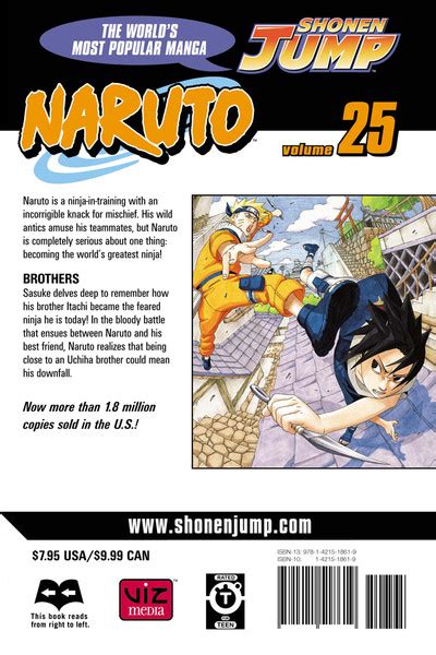 Naruto Manga Volume 25