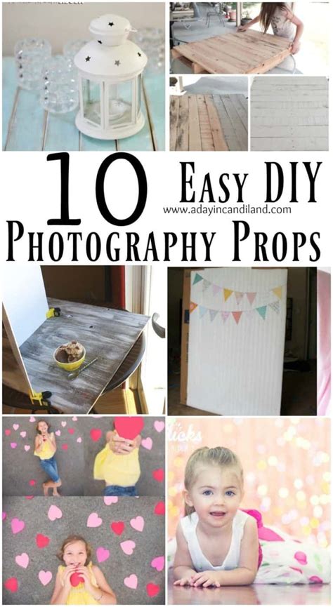 10 Diy Props For Photography Shoots Diy Photography Props