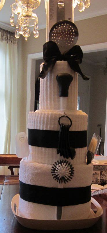 570 x 760 jpeg 50 кб. Kitchen Towel Cake, bridal shower gift « Weddingbee Boards ...