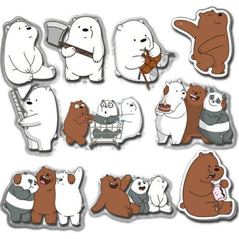 We Bare Bears Stickers Printable Ubicaciondepersonas Cdmx Gob Mx