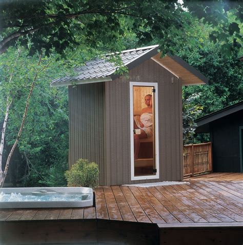 Patio Sauna By Helo Outdoor Sauna Sauna Design Backyard