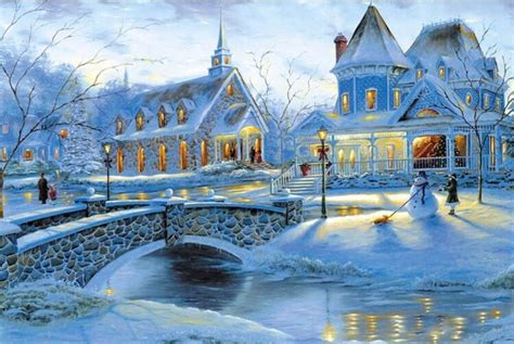 Snow Scenery Wood Puzzles 1000 Pieces Adult Puzzles Wooden