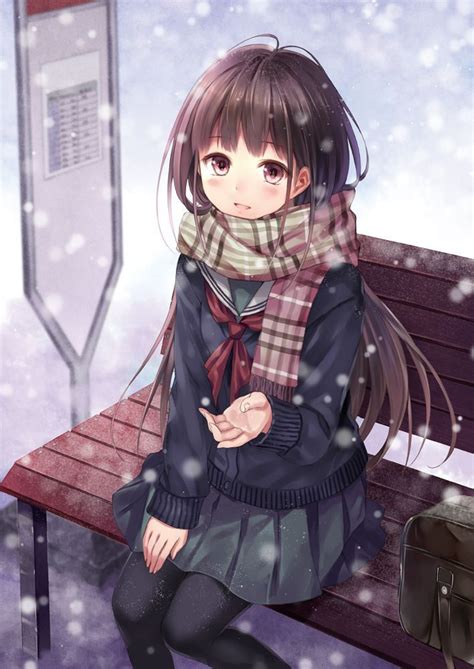 綿雪の温度 フカヒレ のイラスト Winter In 2019 Anime Anime Chibi