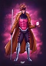 Gambit by Bruno Mello | Xmen comics, Gambit marvel, Marvel superheroes