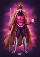 Gambit by Bruno Mello | Gambit marvel, Marvel comic universe, Xmen comic