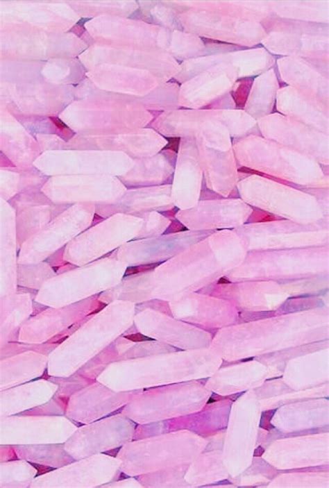 Pink Aesthetic Tumblr Crystals Belle Photo Fond Ecran