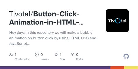Github Tivotalbutton Click Animation In Html Css And Javascript Hey