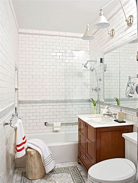 New and ingenious tile designs can especially transform your small bathroom into an elegant, captivating room. 15 Small Bathroom Designs You'll Fall In Love With