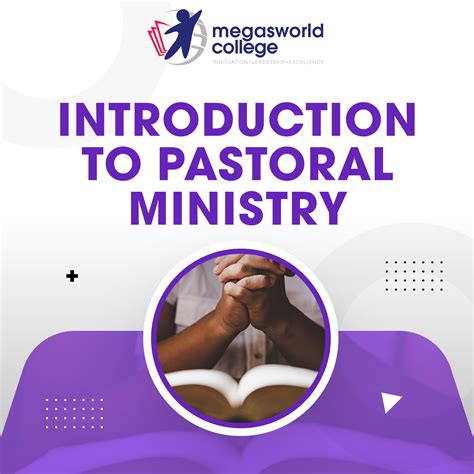 Introduction To Pastoral Ministry Megasworld College