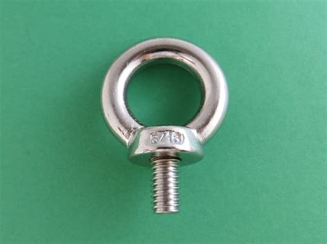 Stainless Steel 316 Lifting Eye Bolt 5 16 UNC Marine Grade Heavy Duty