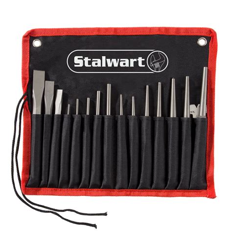 Punch And Chisel Set 16 Pieces Includes Taper Punches Cold Chisels