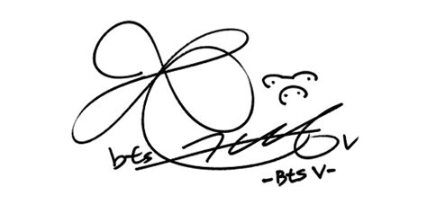 My Universe Bts — Transparent Bangtan Signatures