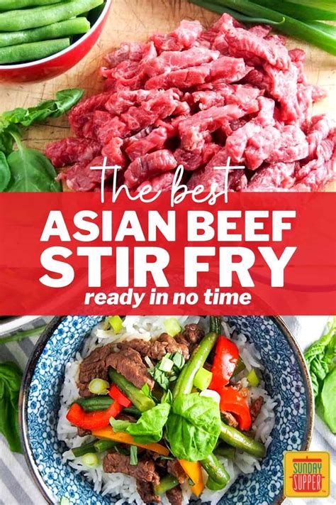 Asian Beef Stir Fry Recipe With Green Beans Sunday Supper Movement