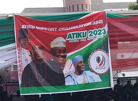 Presidential Campaign Posters Of Northern Politicians Flood Pdp