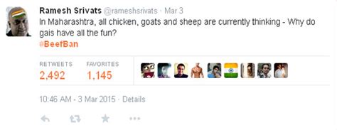 Twitteratis Reacts To Beefban In Maharashtra Indiatv News India Tv