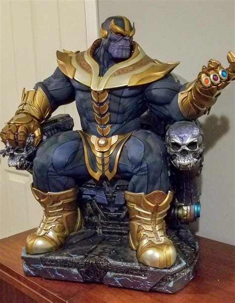 Thanos In His Throne Rmarvel