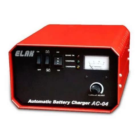 10 15 Amp Elak Ac 04 Automatic Battery Charger Output Voltage 12 V