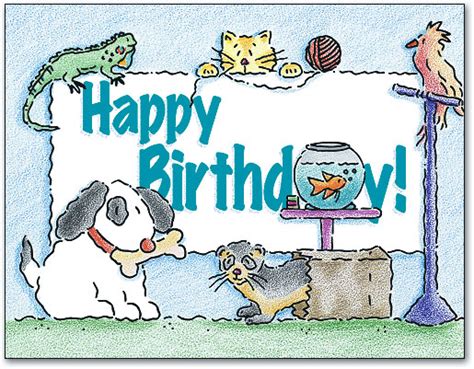 Veterinary Themed Birthday Cards Smartpractice Veterinary