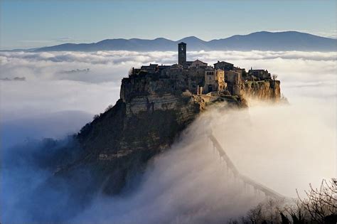 Civita Di Bagnoregio Is A Strange City That Built On A Mountain Italy