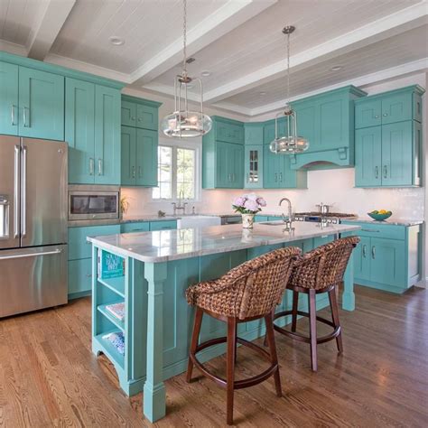 Bring A Touch Of The Mediterranean To Your Kitchen With Turquoise