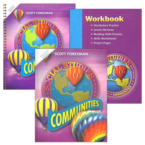 Scott Foresman Social Studies Homeschool Bundle Grade 3 Scott