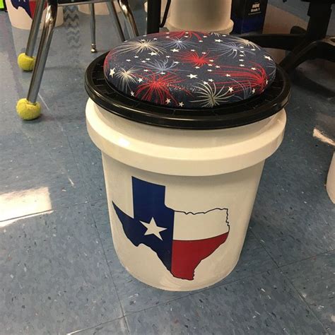 How to seal a mylar bag for long term food storage. 5 gallon BUCKET with seat cushion, lid and decal quote ...