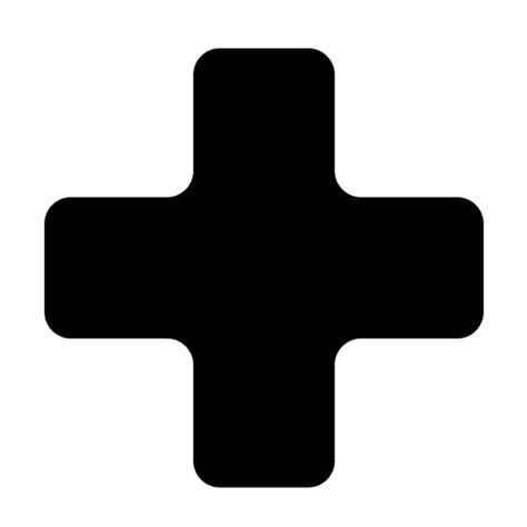 Cross plus add - Transparent PNG & SVG vector file