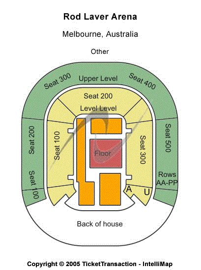 Includes row and seat numbers, real seat tickpick has the most detailed pnc arena seating chart page available. Rod Laver Arena Seating Chart | Rod Laver Arena Event ...