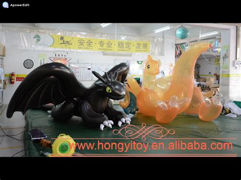 Hongyi Inflable Sexy Dragón Juguetes De Dragón Con Alas De 150cmde
