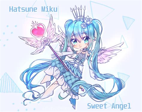 Artstation Sweet Angel Miku