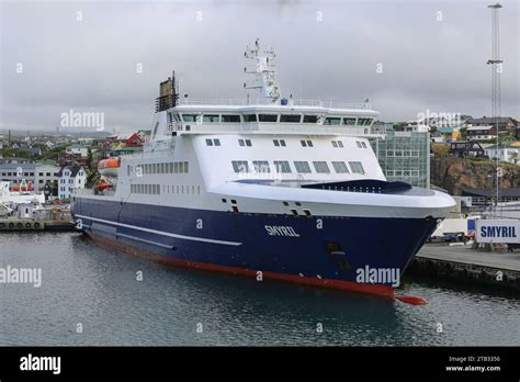 Faroese Passenger And Car Ferry Ms Smyril Largest Ship Of Strandfaraskip