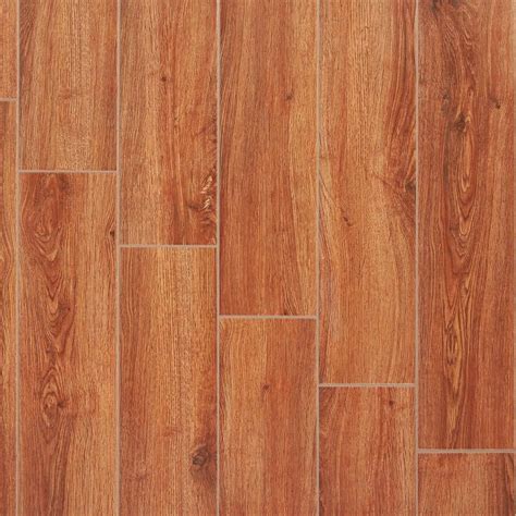 Fulham Red Wood Plank Ceramic Tile 6in X 32in 100131457 Floor