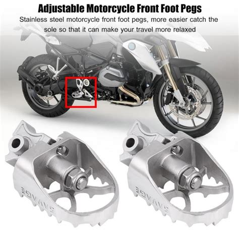Buy Motorcycle Enduro Foot Pegs Footrests Tilt Angle Adjustable For Bmw