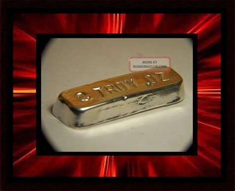 Hand Poured 2 Troy Oz 999 Pure Fine Silver Bullion Bar Hand Crafted 2i15