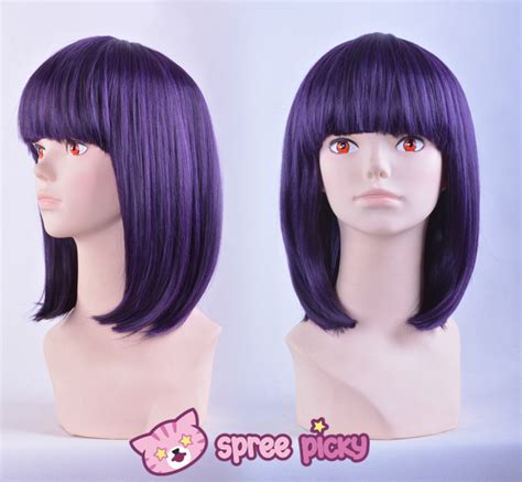Cosplay Sailor Moon Sailor Saturn Tomoe Hotaru Purple Black Short Wig Sp151664 · Spreepicky
