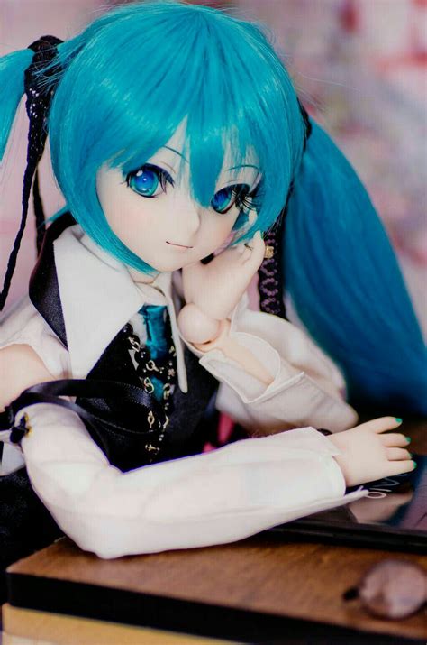 Hatsune Miku Dolfie Anime Dolls Kawaii Doll Beautiful Doll Pics