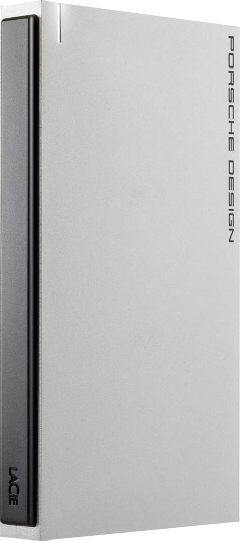 Best Buy LaCie Porsche Design TB External USB Hard Drive Black Silver STEW