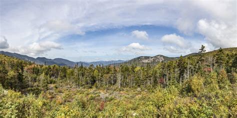 View To The White Mountains In New Hampshire Stock Image Image Of