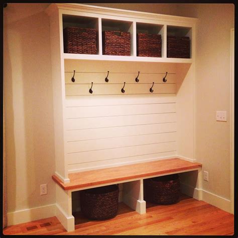 Whatever the final entryway bench diy plans we came up with, i knew i wanted a section with open cubbies and another section with closed doors for messier storage. I like all the hooks and the open design. Need more room ...