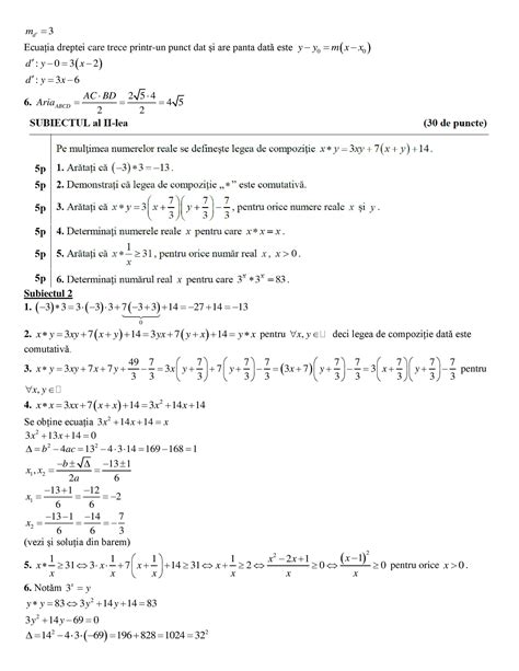 Descarcadownload Model Subiecte Bac Matematica Mate Info 2023