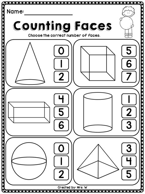 3d Shapes Shapes Worksheet Kindergarten Shapes Worksheets 3d Shapes