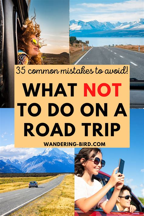 What Not To Do On A Road Trip 35 Common Mistakes To Avoid