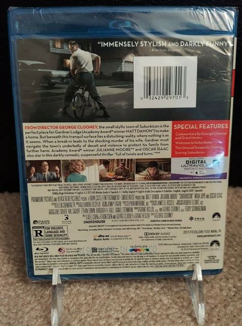 Suburbicon Blu Ray 2017 Matt Damon Julianne Moore Oscar Isaac