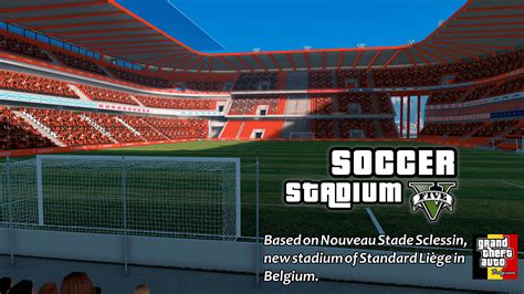 Soccer Stadium V Nouveau Stade Sclessin Gta5