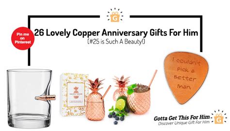 Choosing the right gift for hubby for the anniversary is not so difficult but still, quite challenging. 26 Lovely Copper Anniversary Gifts For Him (#25 is Such A ...