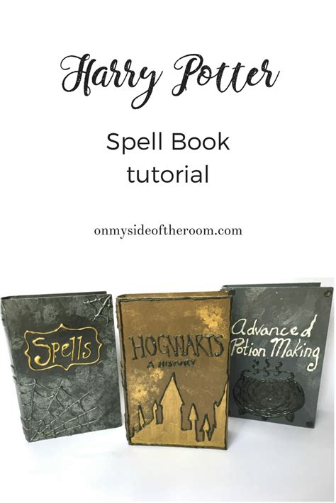 This series of harry potter books pdf contain j. Harry Potter Spell Book Tutorial - Moments in Motherhood
