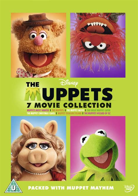 The Muppets Bumper Seven Movie Collection Dvd Box Set Free Shipping