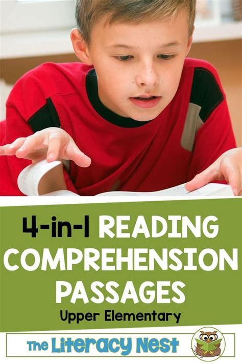 This Reading Comprehension Bundle For Upper Elementary Is A Collection
