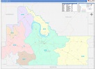 Wilcox County, AL Wall Map Color Cast Style by MarketMAPS - MapSales