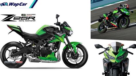 Image Details About Kawasaki Ninja Zx R Versi Naked Dilancar